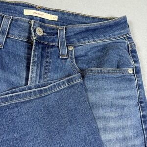 Levis 726‎ Flare High Rise Blue Denim Jeans Womens 30x32